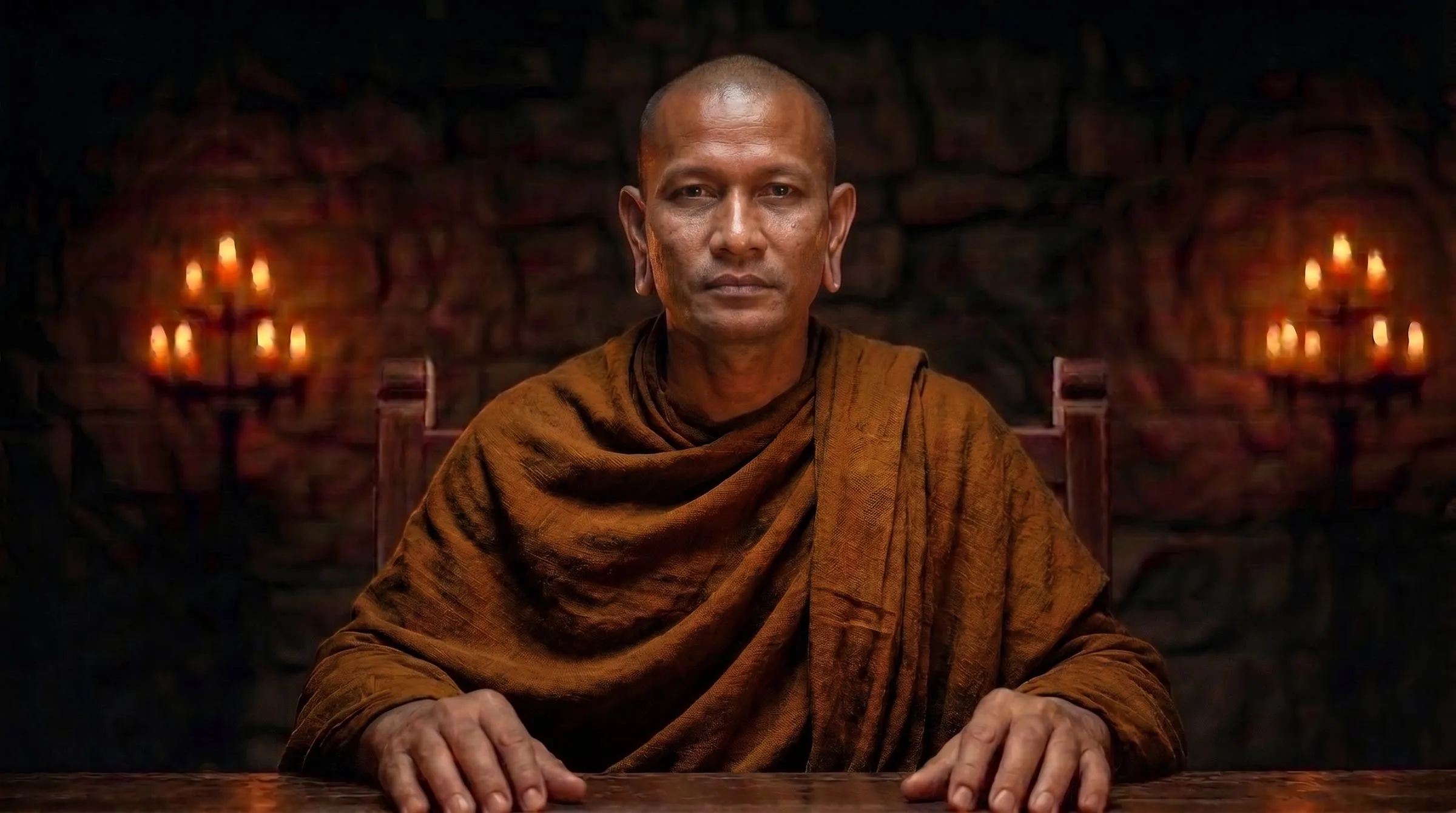 The Buddha - The prince who walked out of his palace at night, sat under a tree, and refused to move until the fire went out.