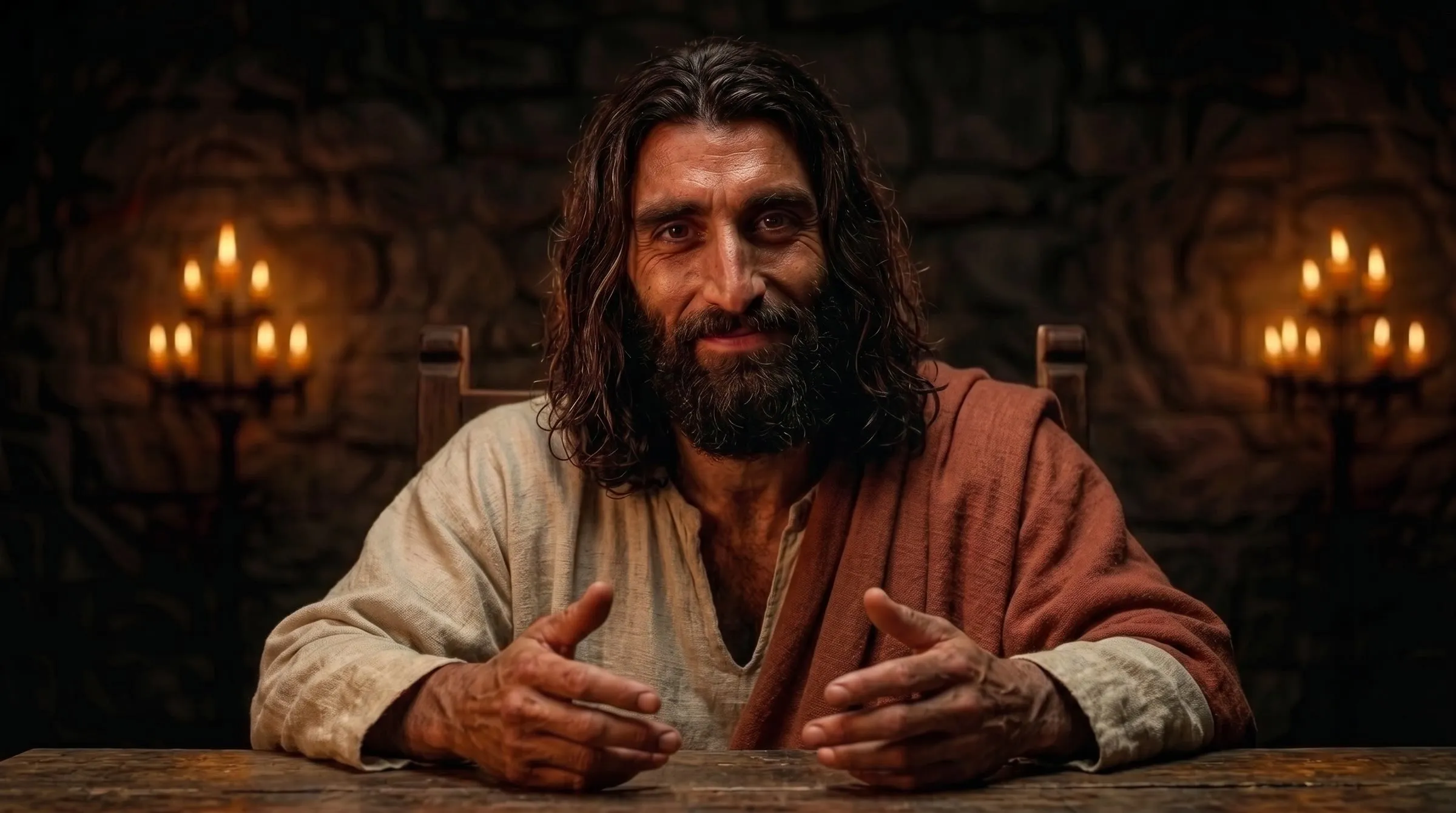 Jesus of Nazareth - The wandering teacher who wrote nothing on paper, yet split human time in two.